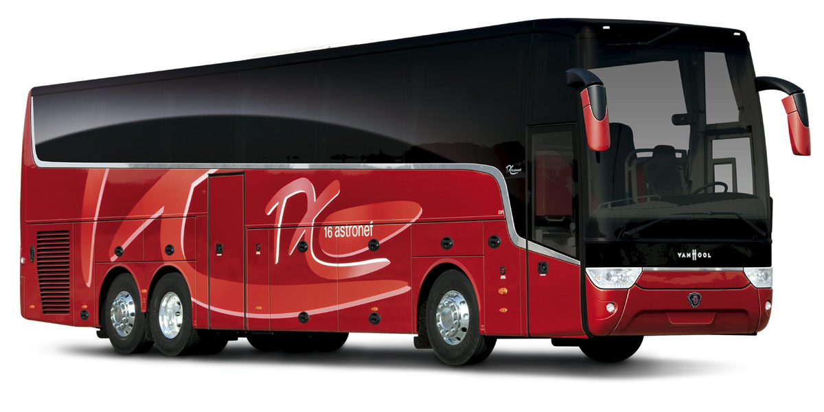 luxury coach buses