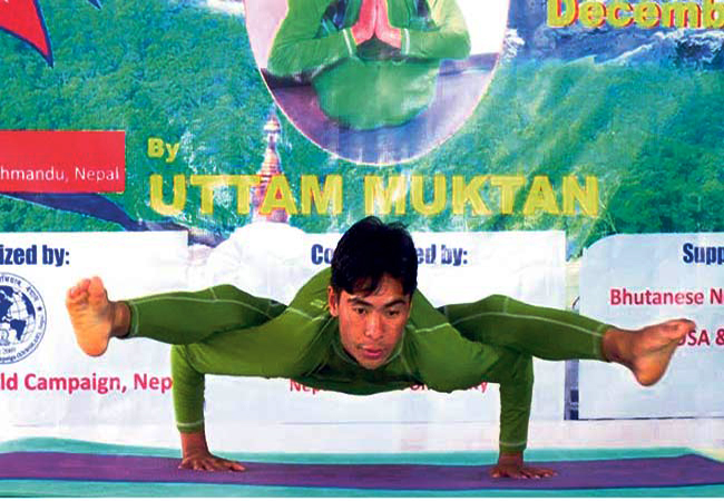 Uttam-Moktan yog marathon sibir