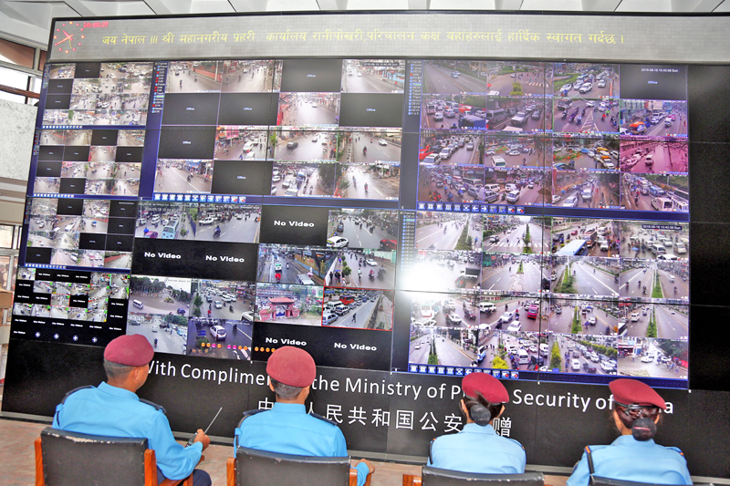 Metro Police intensify CCTV installation in Kathmandu Valley